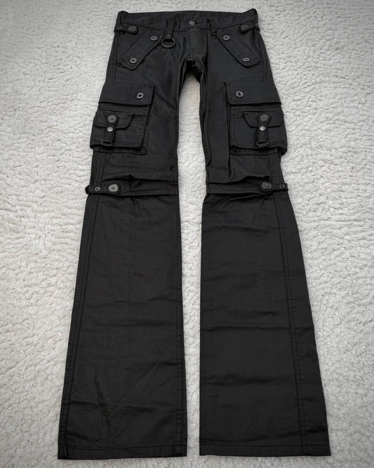 Tornado Mart Heavy Waxed Gas Mask Cargo Pants