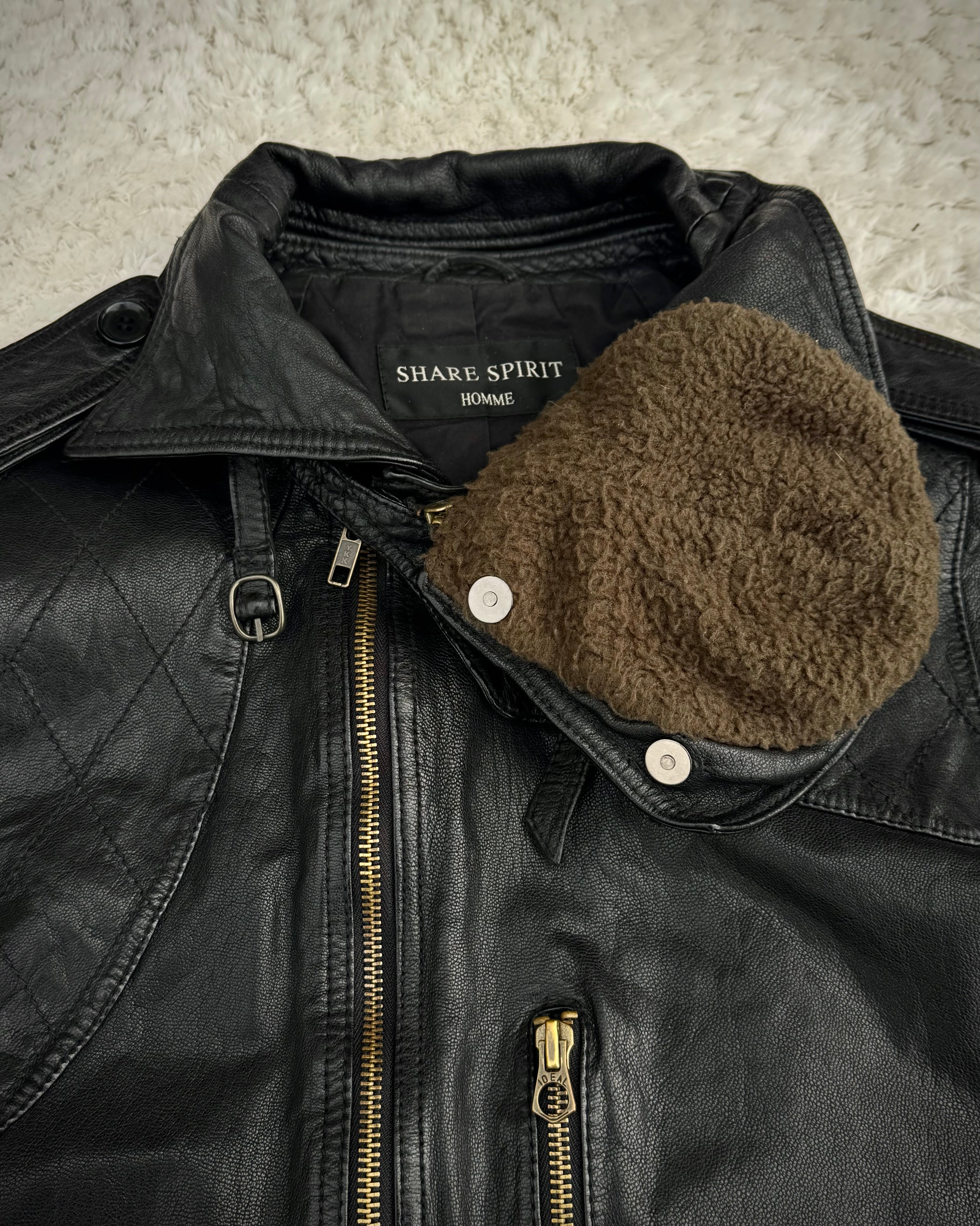 ジャケット・アウター Share Spirit gasmask leather jacket ?media_id=3791199521078808285