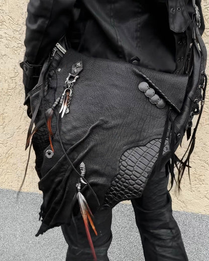 14th Addiction “Gipsy Croc” Leather Bag