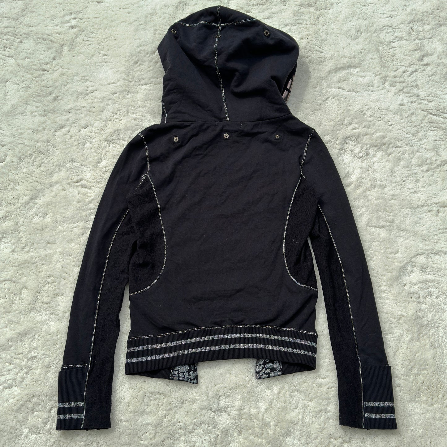 Buffalo Bobs Double Layered Zip Up Hoodie