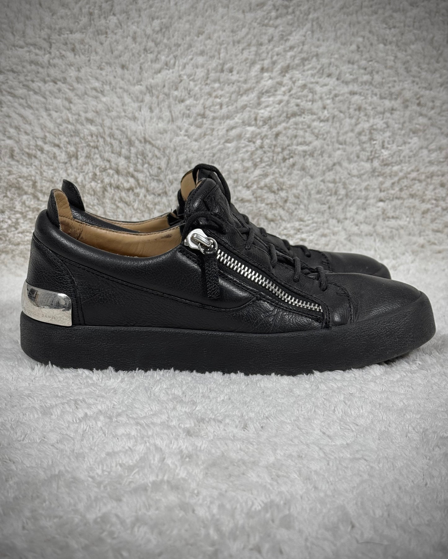 Giuseppe Zanotti Metallic Heel Attachment Sneakers