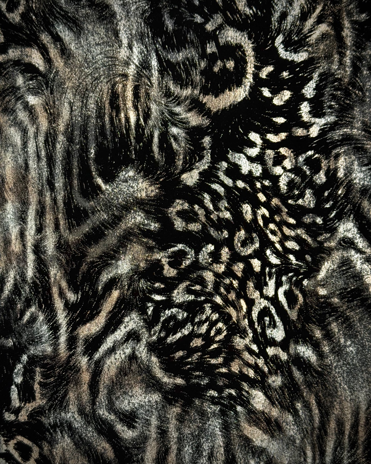 Tornado Mart Leopard Luster Longsleeve Shirt
