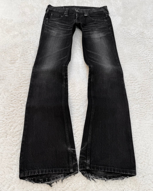 Charmcult Whisker Washed Slim Bootcut Jeans