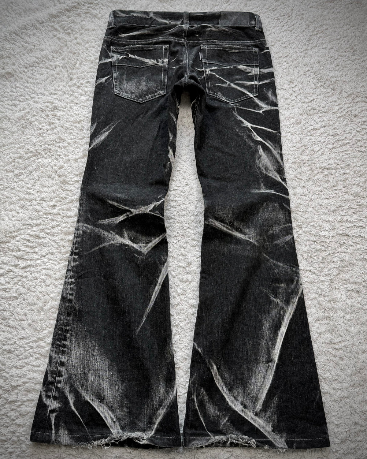 Tornado Mart Thunder Washed Flared Jeans