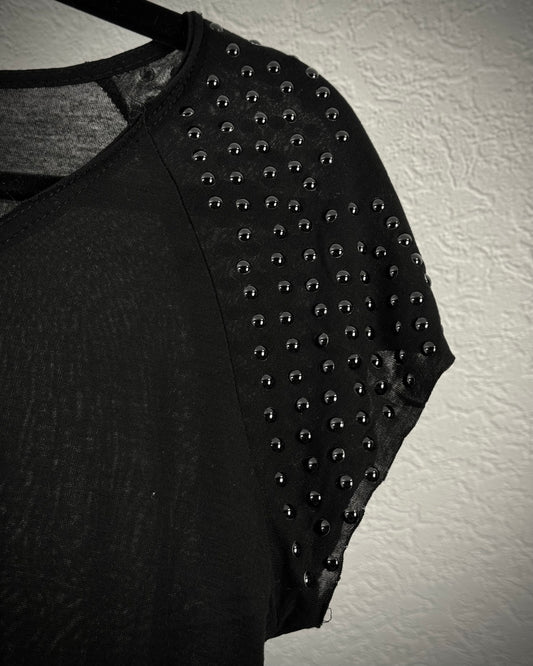 The Space Between Us “Mark” Studded T-Shirt
