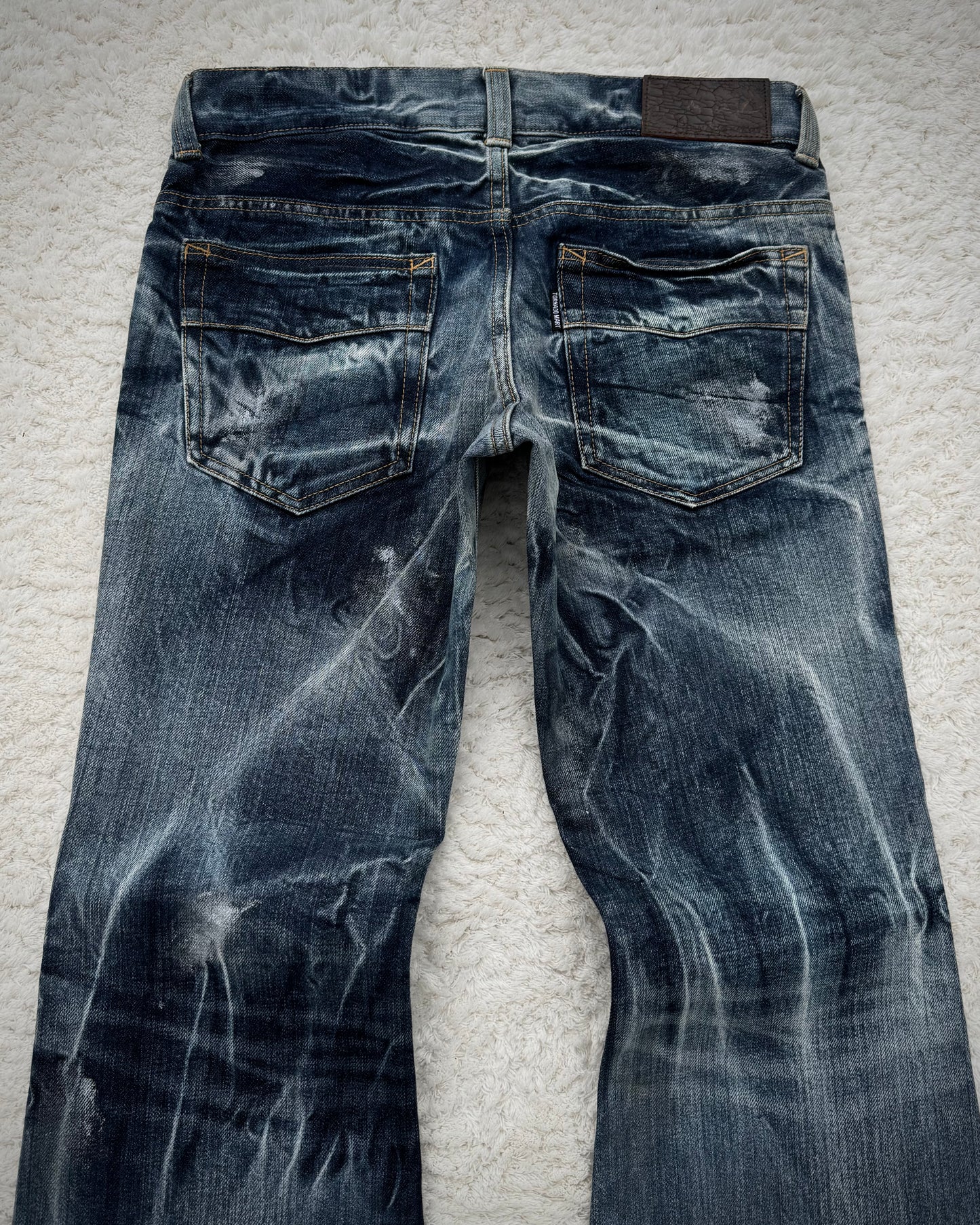 Tornado Mart Ocean Washed Flared Jeans