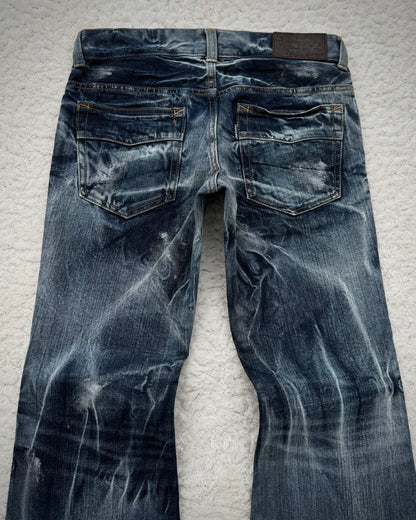 Tornado Mart Ocean Washed Flared Jeans