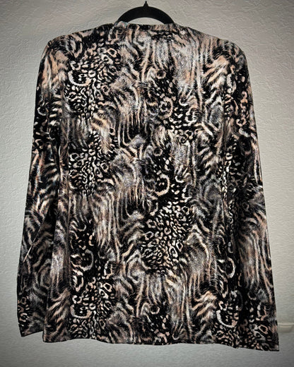 Tornado Mart Leopard Luster Longsleeve Shirt