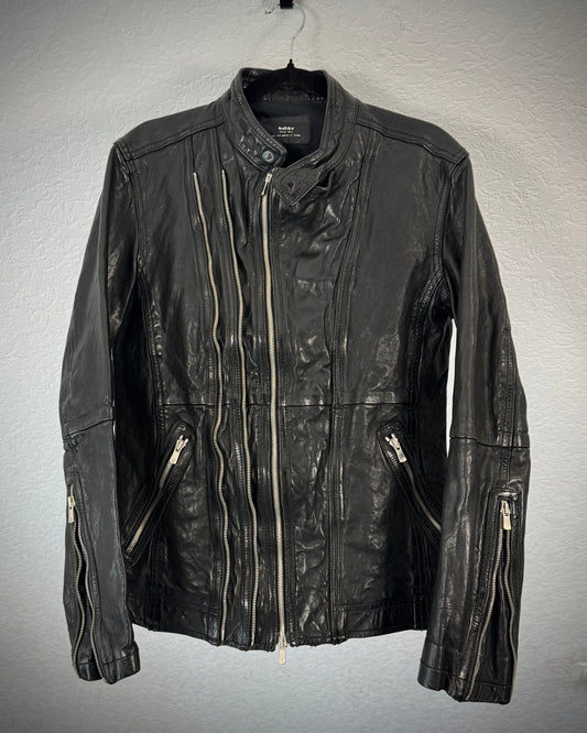 Cathy Jane Triple Zip Leather Jacket