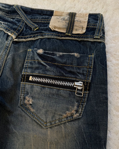 Lolita Mud Washed Flared Jeans