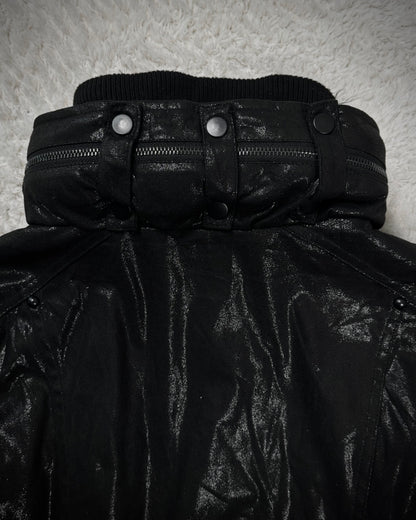 Midas Stingray Waxed Chained Fur Bono Jacket