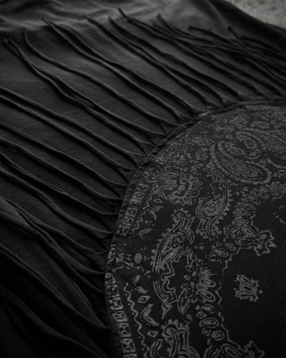 Heaven & Earth Paisley Fringed T-Shirt
