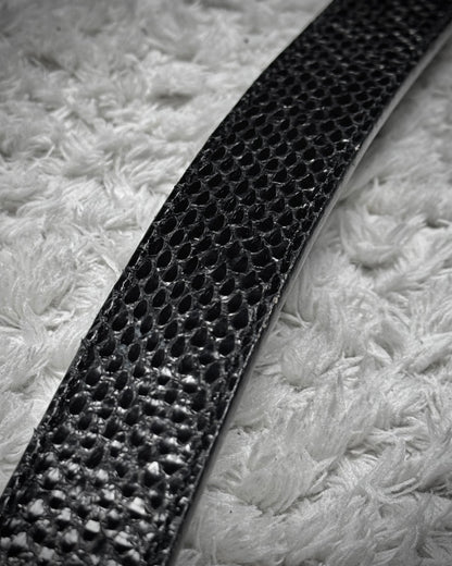 Diavlo Python Victorian Buckle Belt