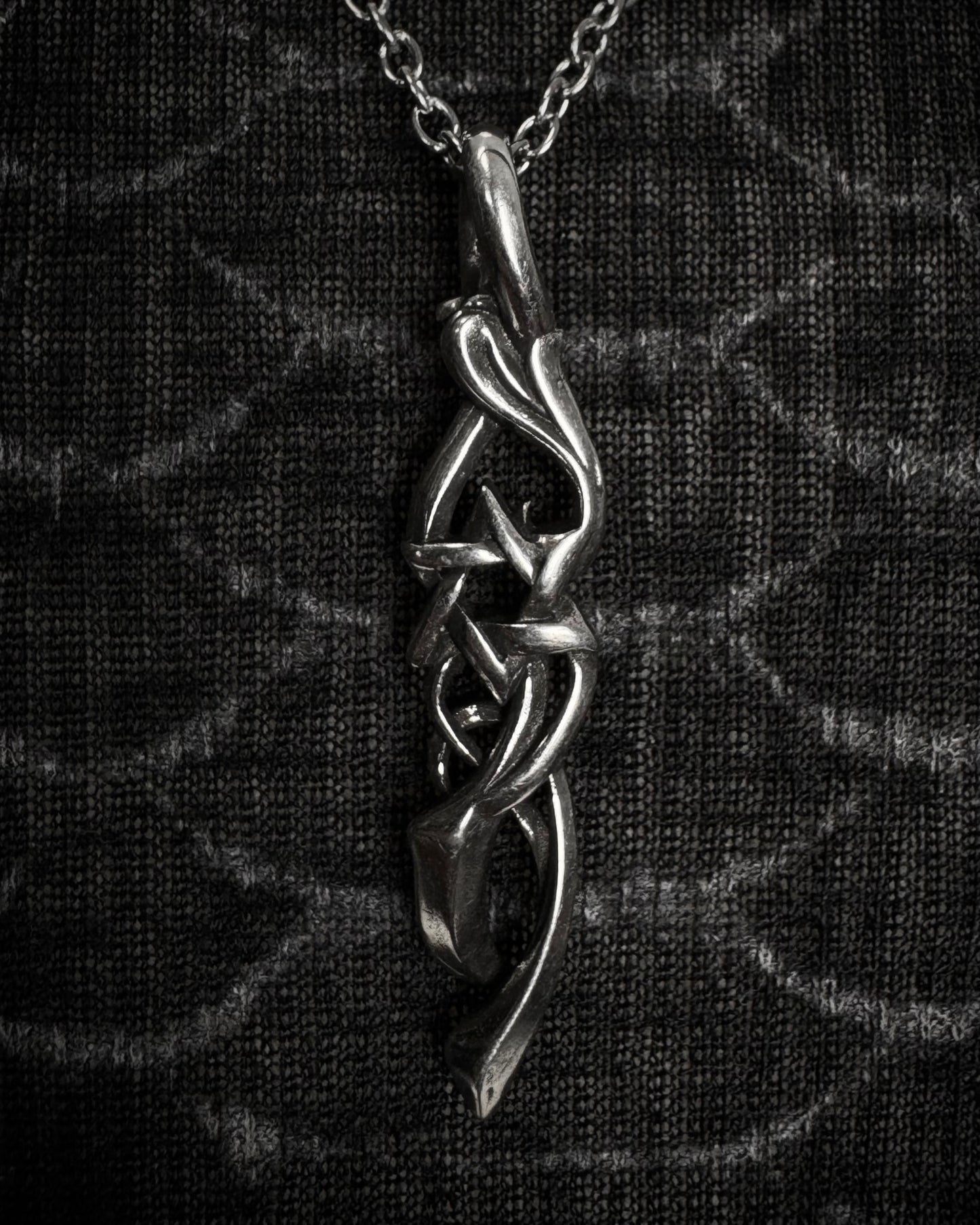 Tribal Gothic Pendant Necklace