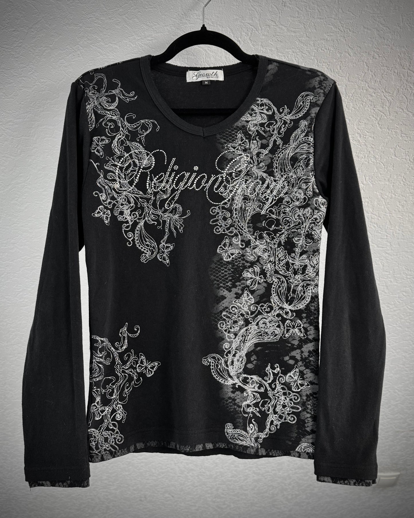 In The Attic Luster Tribal Python Longsleeve Shirt