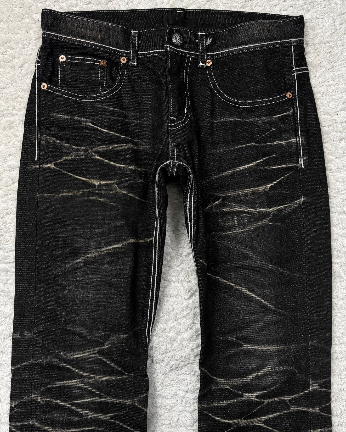 Midas Clawmarks Washed Bootcut Denim