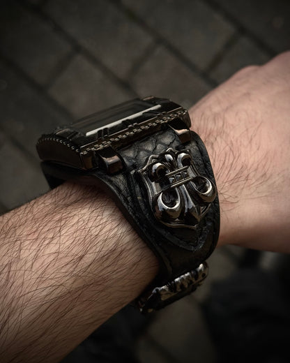 Voltage Fleur De Lis Python Watch