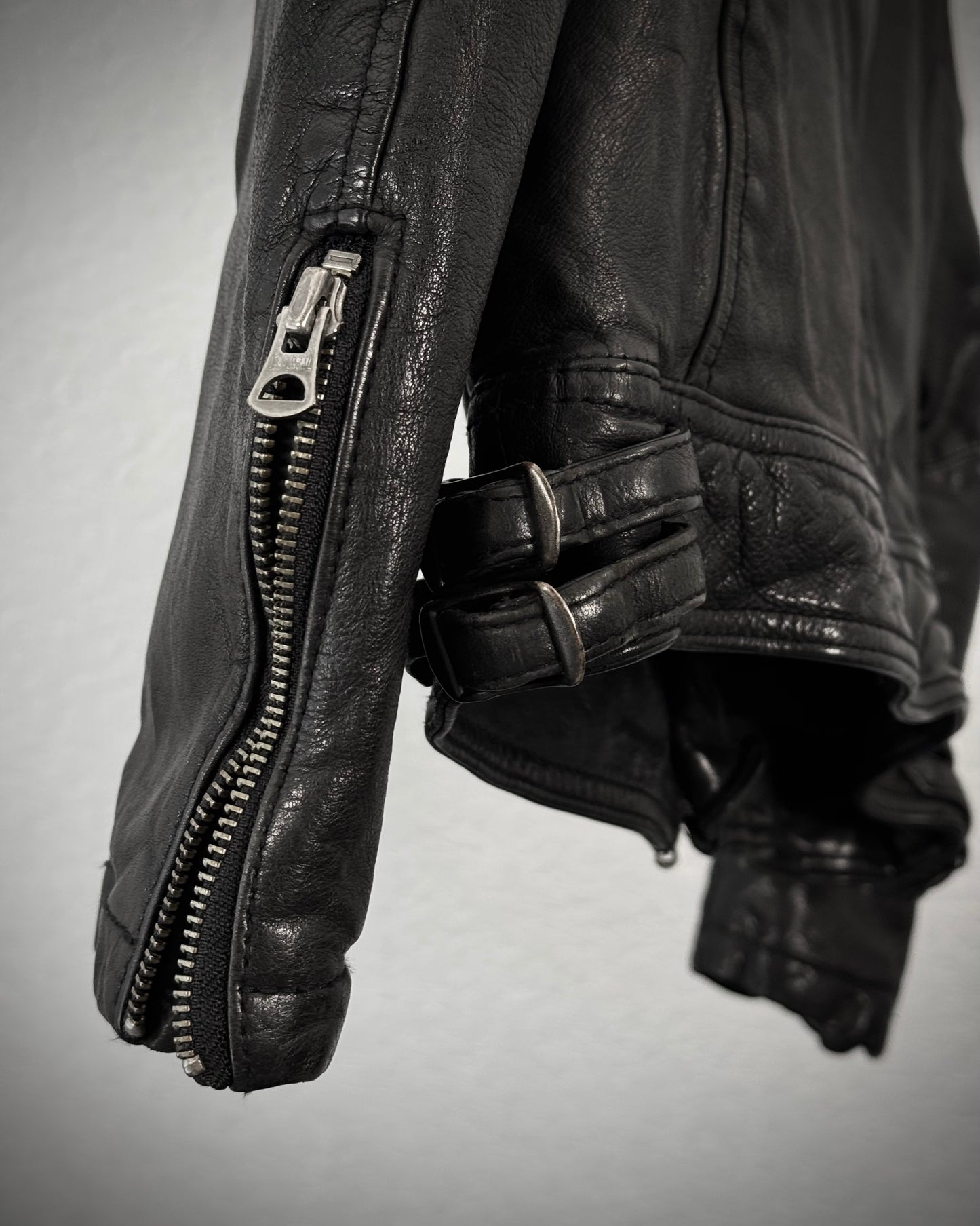 k.m.G.r Quilted Leather Jacket