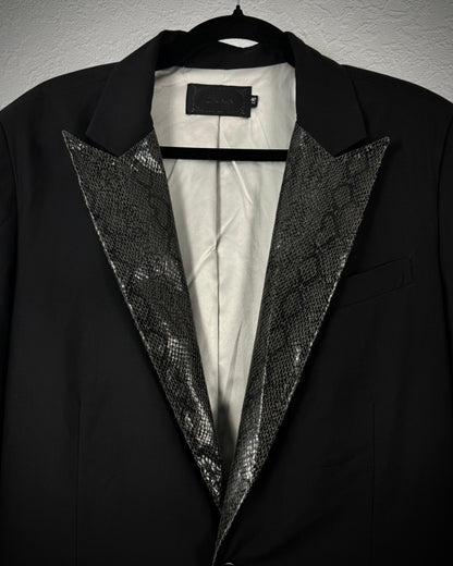 Diatrack Python Peaked Lapel Blazer