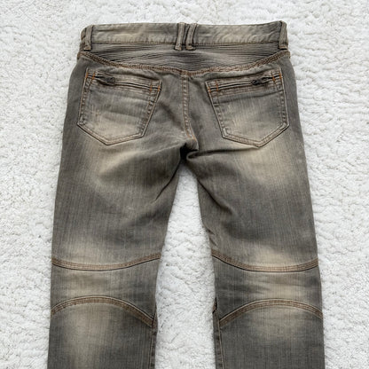 G.O.A Skinny Bootcut Biker Jeans