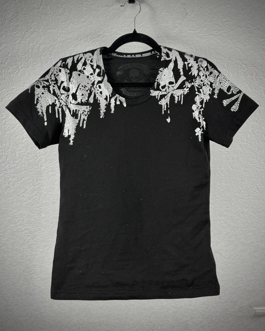 Roen Luster Skulls T-Shirt