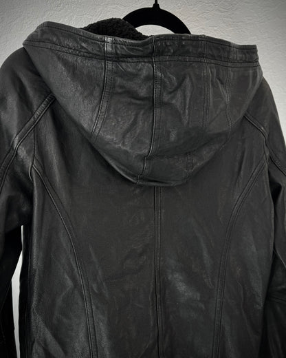 Ungrid Ninja Hooded Leather Jacket