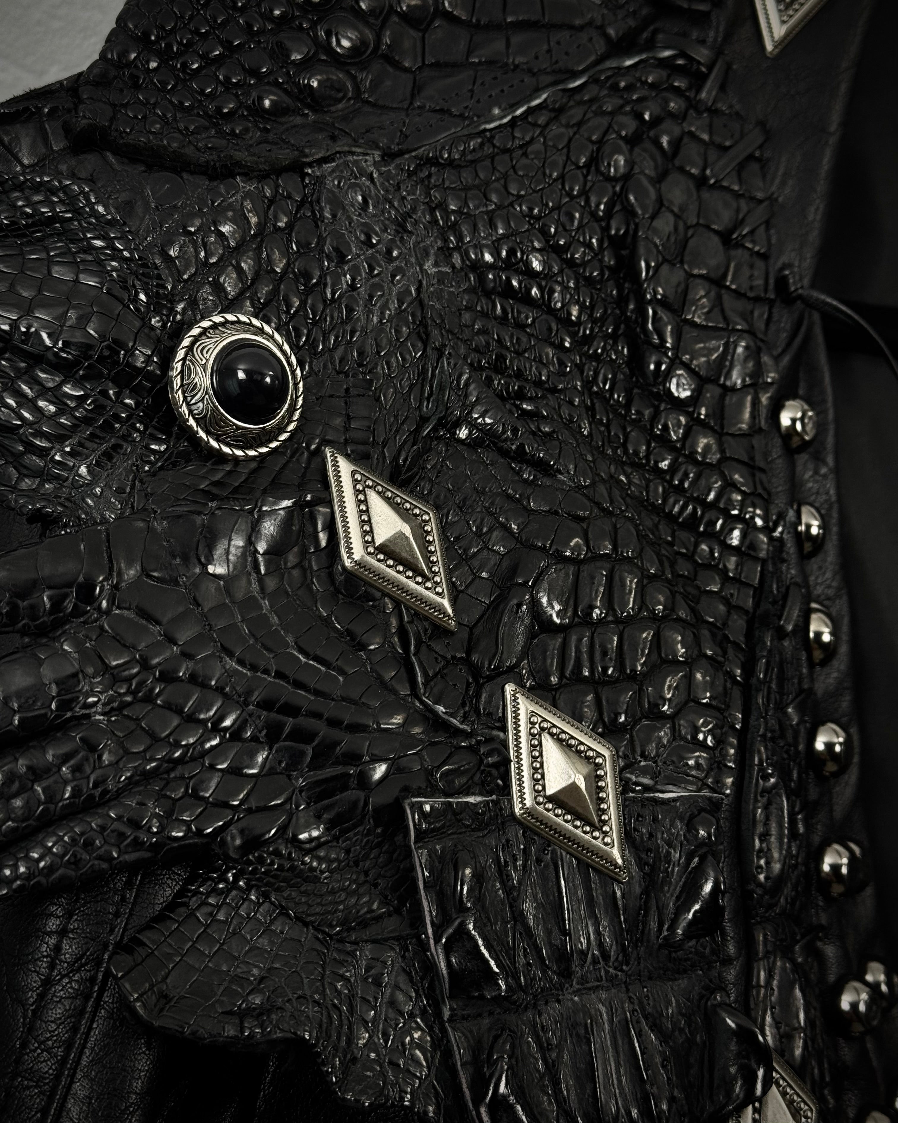 1vfudie S02 Exotic Leather Jacket – Paroxa