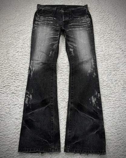 Fuga Clawmarks Luster Coated Bootcut Jeans