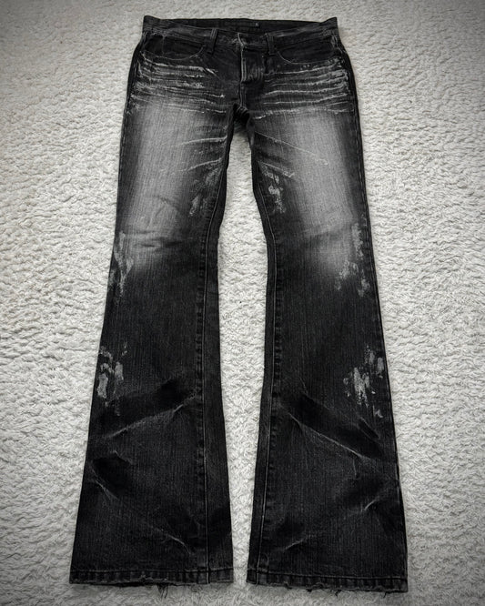 Fuga Clawmarks Luster Coated Bootcut Jeans