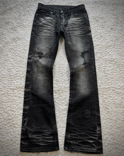 Fuga Clawmarks Washed Bootcut Jeans