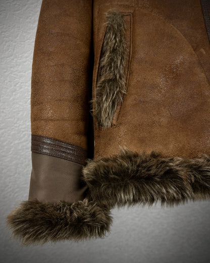 Chevignon Full Fur Suede Jacket