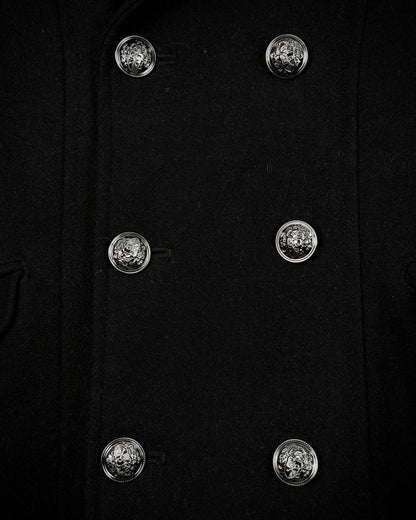 Fuga Raccoon Fur Napoleon Wool Jacket