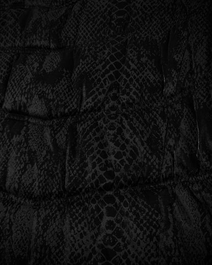 Bernings Sho Python Pattern Puffer Jacket