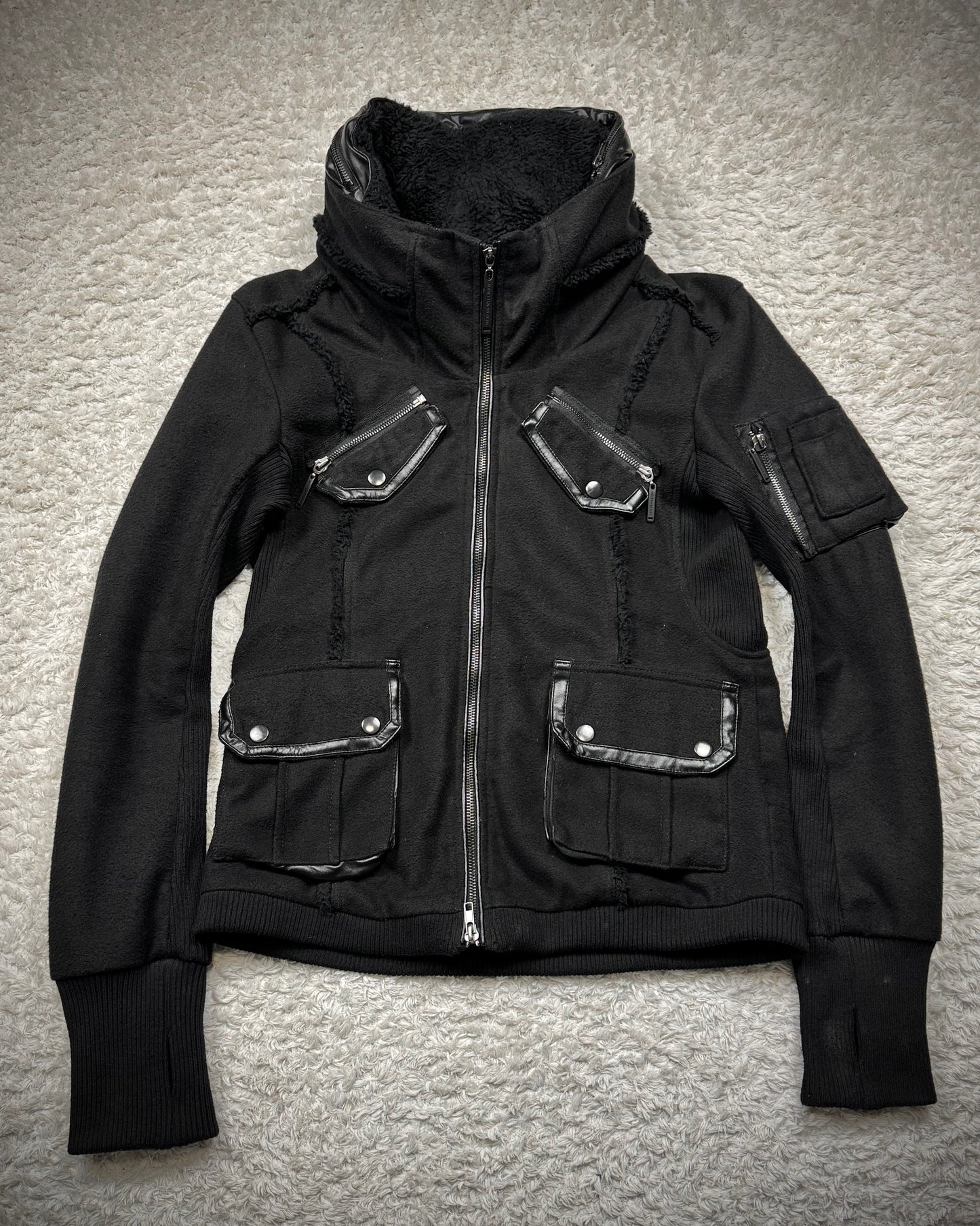 New Gentleman Fringed Wool Bono Jacket