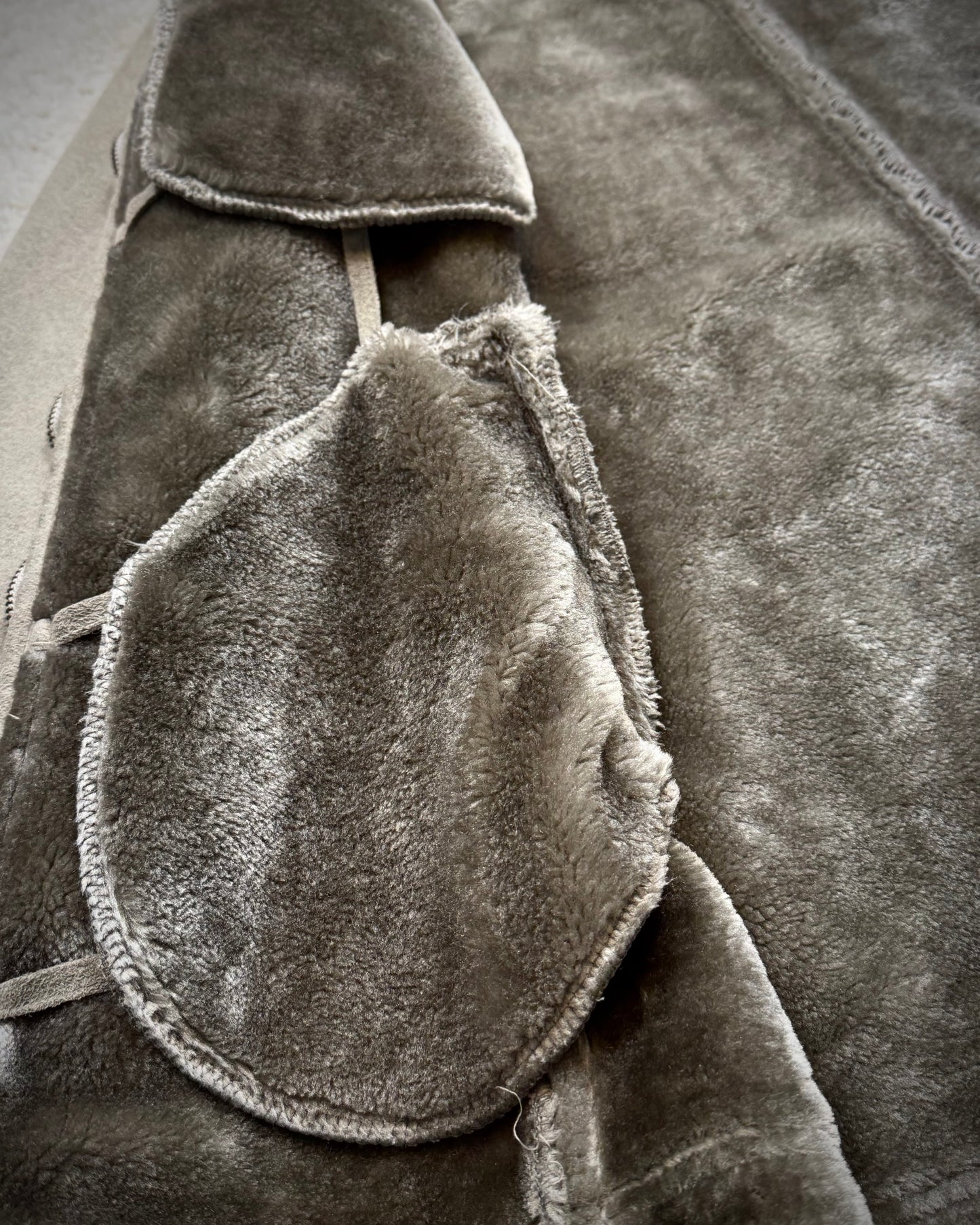 Roushatte Fur Hood Fleece Interior Jacket