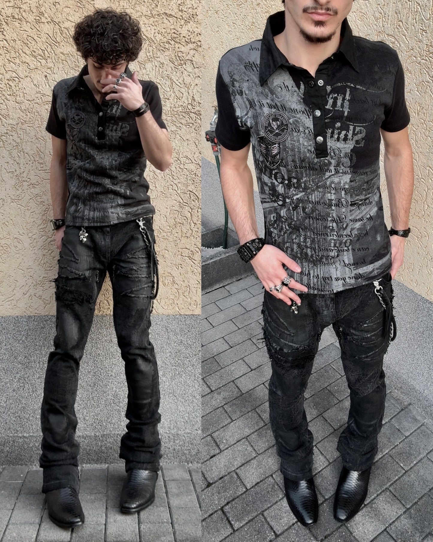 Voltage Fleur De Lis Python Watch