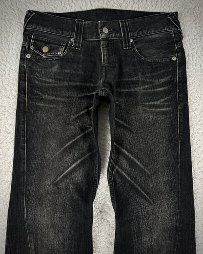 Tornado Mart Clawmark Spiral Bootcut Denim