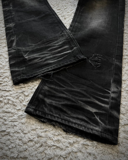 Fuga Clawmarks Washed Bootcut Jeans