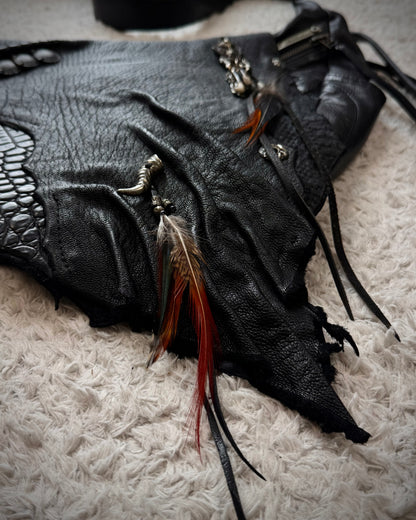 14th Addiction “Gipsy Croc” Leather Bag