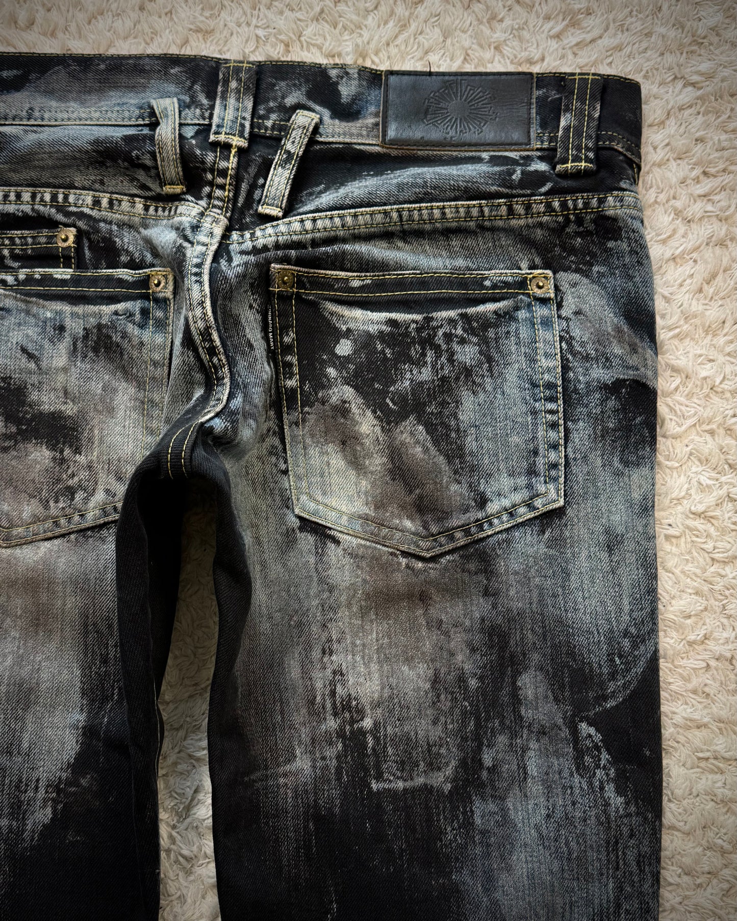 Tornado Mart Marble Washed Slim Jeans