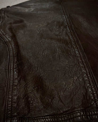 Cathy Jane Quilted Multi Pocket Sheepskin Leather Jacket