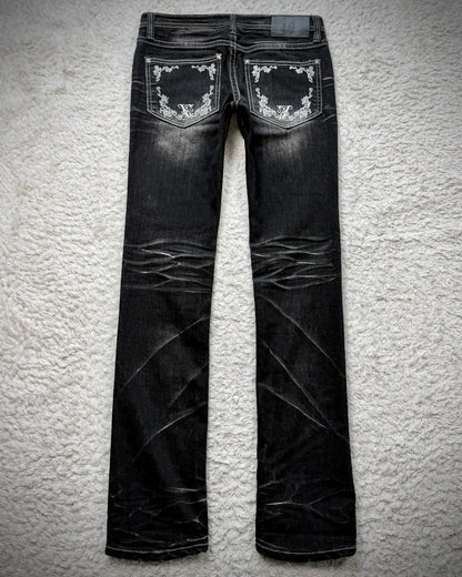 Xfrm Clawmarks Studded Skinny Jeans