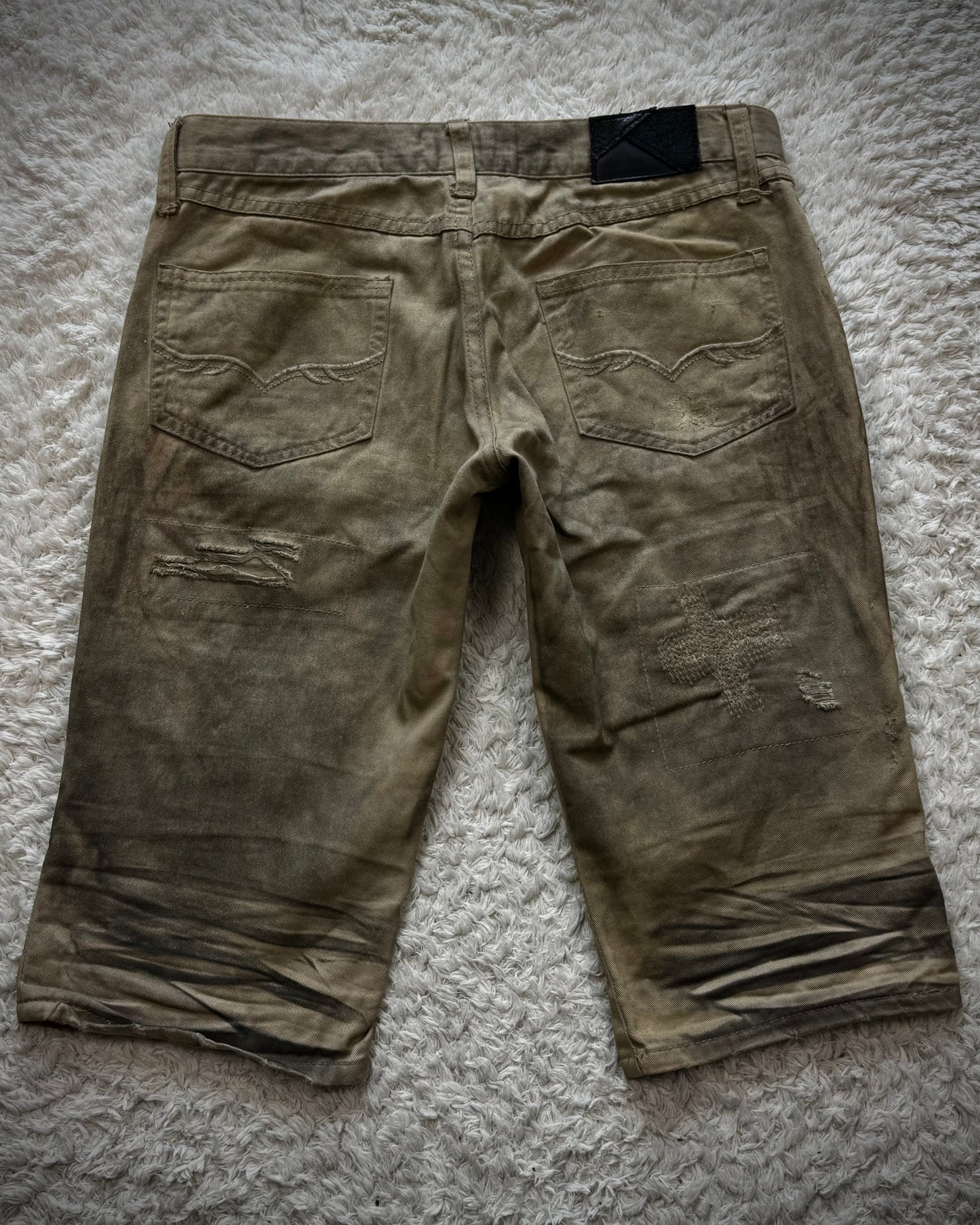Fuga Desert Clawmarks Washed Shorts