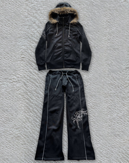 Midas Fur Hood Track Suit