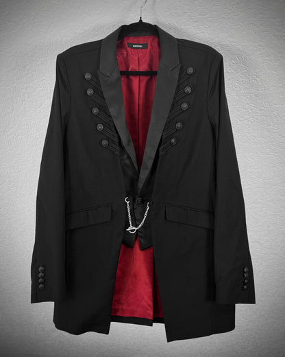 Novessel Layered Napoleon Chained Blazer