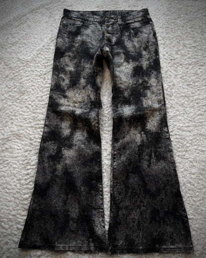Tornado Mart Ash Washed Flared Pants