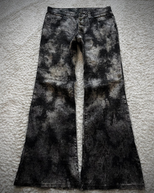 Tornado Mart Ash Washed Flared Pants