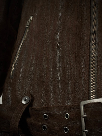 Schlüssel Stingray Waxed Belted Jacket