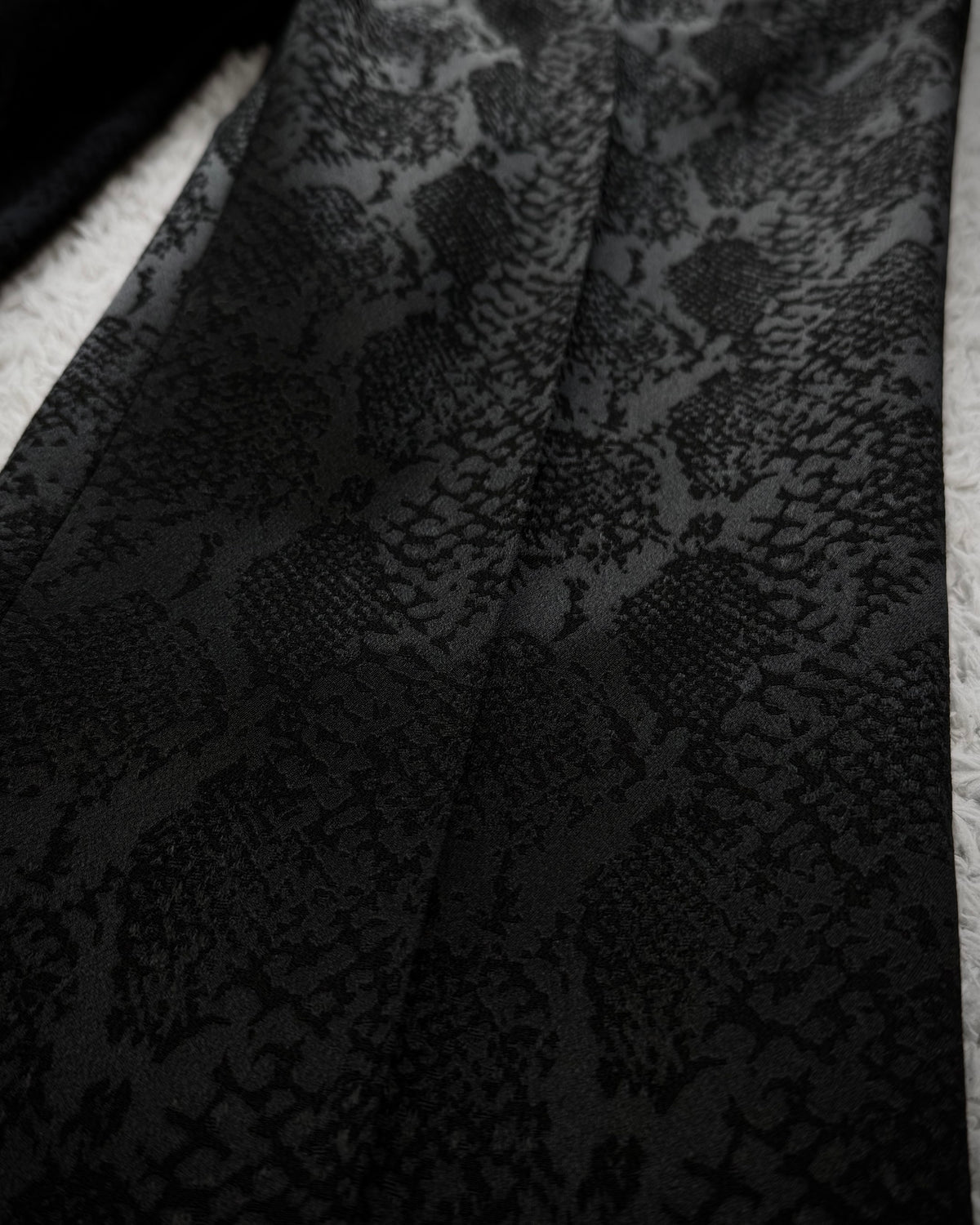 5351 Pour Les Hommes Python Luster Flared Dress Pants