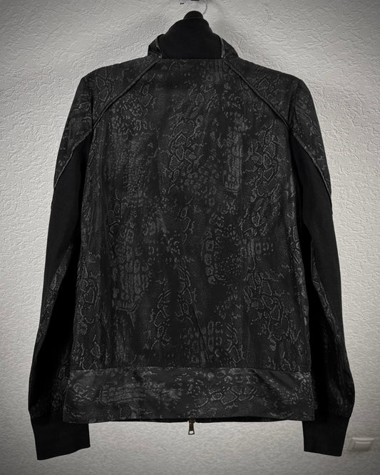 Lagust Double Layered Python Pattern Jacket